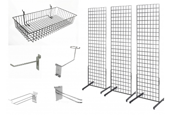 Grid-wall Display and Accessories